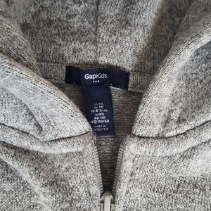 GAP KIDS Gray Zip-up Hoody Sweater Size XS